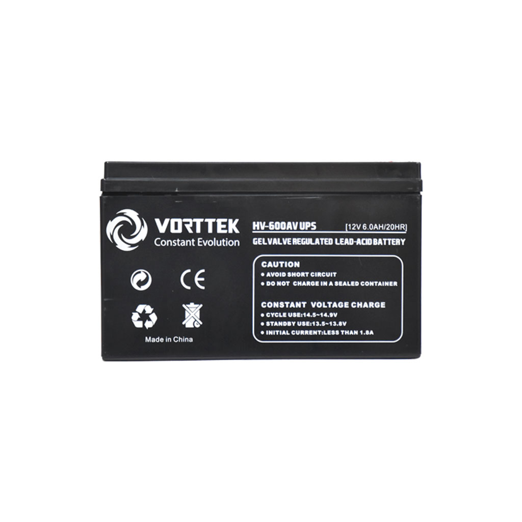 Vorttek 12V 6A GEL Battery for UPS
