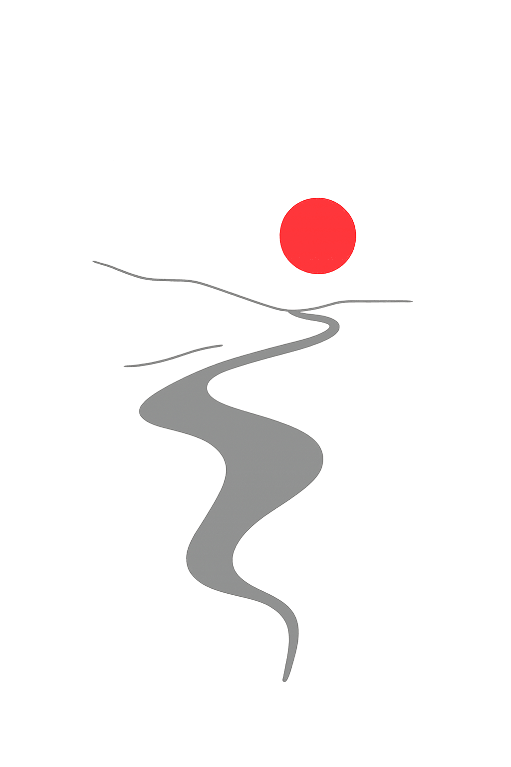 Towards light from darkness representing growth and success