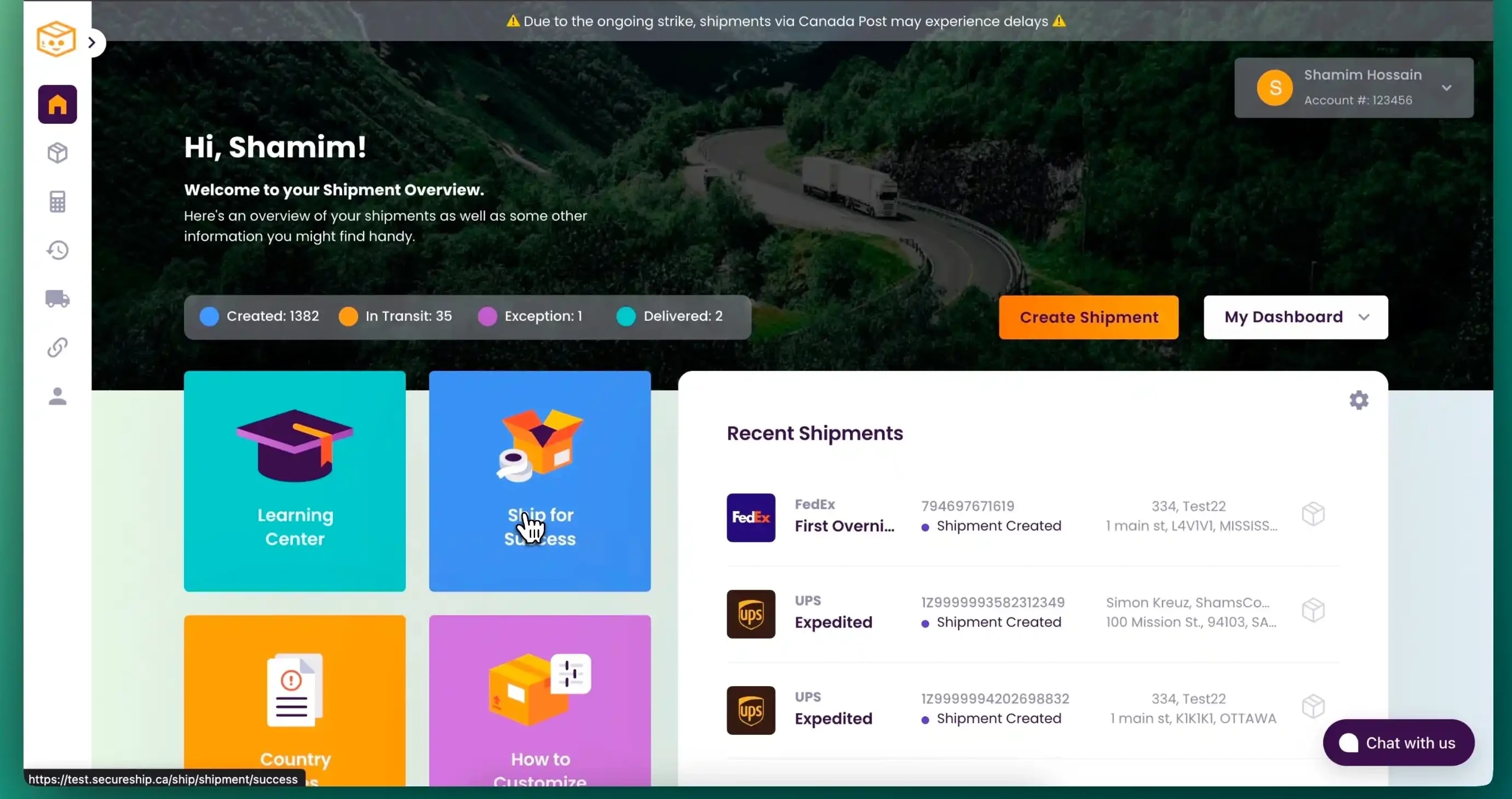 Secureship's SaaS, Marketing & CRM screenshot 2