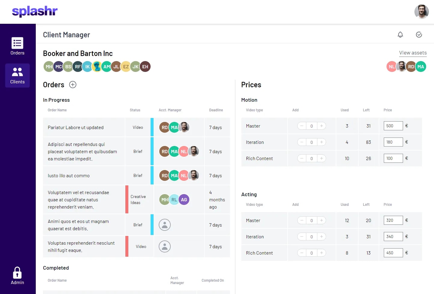 Splashr Client SaaS screenshot 3