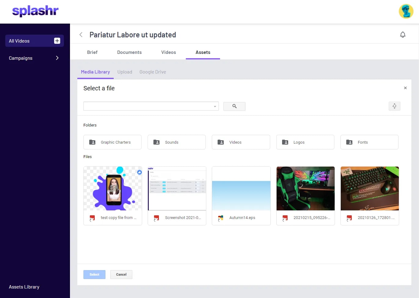 Splashr Client SaaS screenshot 4
