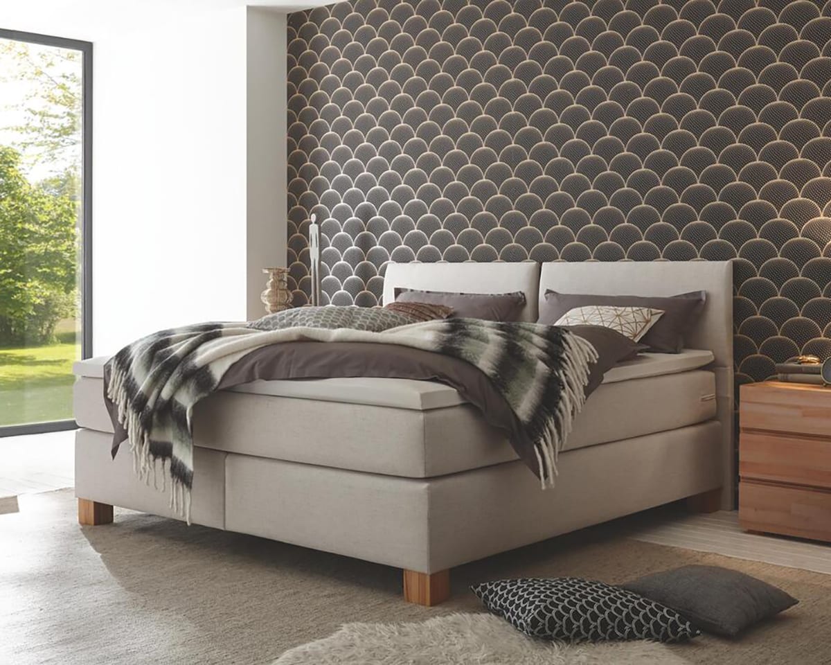 lit à sommier classique