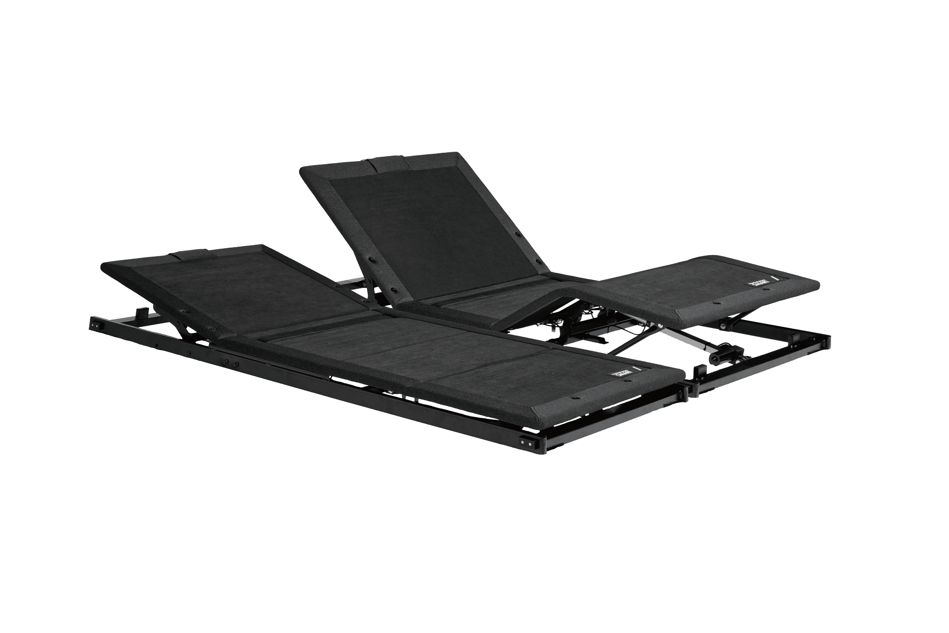 Ergo Smart Base a two reclining chairs with a black background