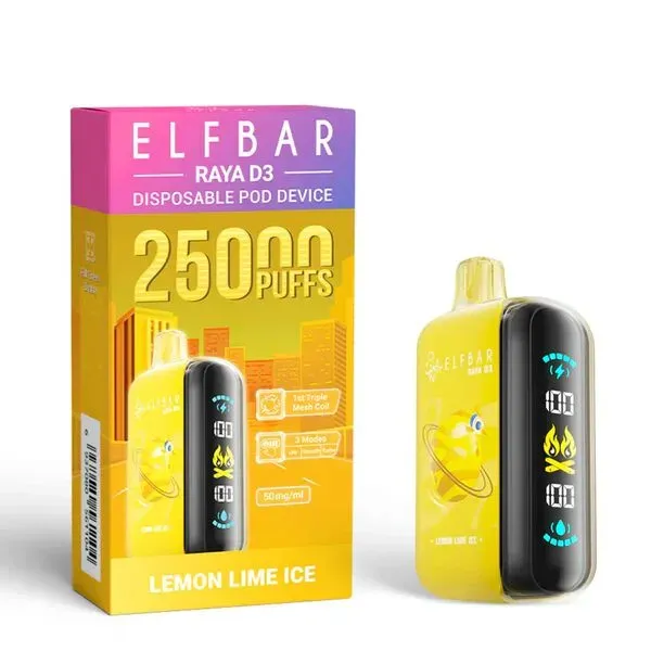 Elf Bar - Lemon Lime Ice (25000 - RAYA D3)