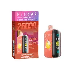 Elf Bar - Strawberry Watermelon (25000 - RAYA D3)