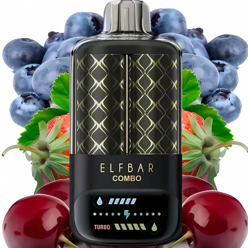 Elf Bar - Blueberry Sour Raspberry & Cherry (25000 - Combo)