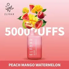 Elf Bar - Peach Mango Watermelon (5000 Puffs)