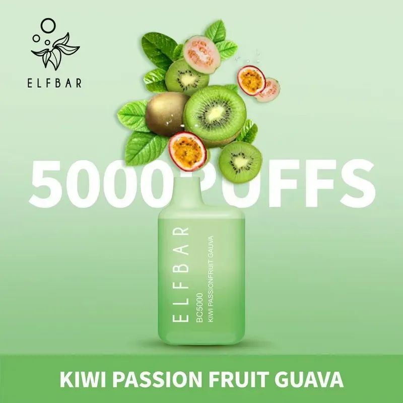 Elf Bar - Kiwi Passion Fruit Guava (5000 Puffs)