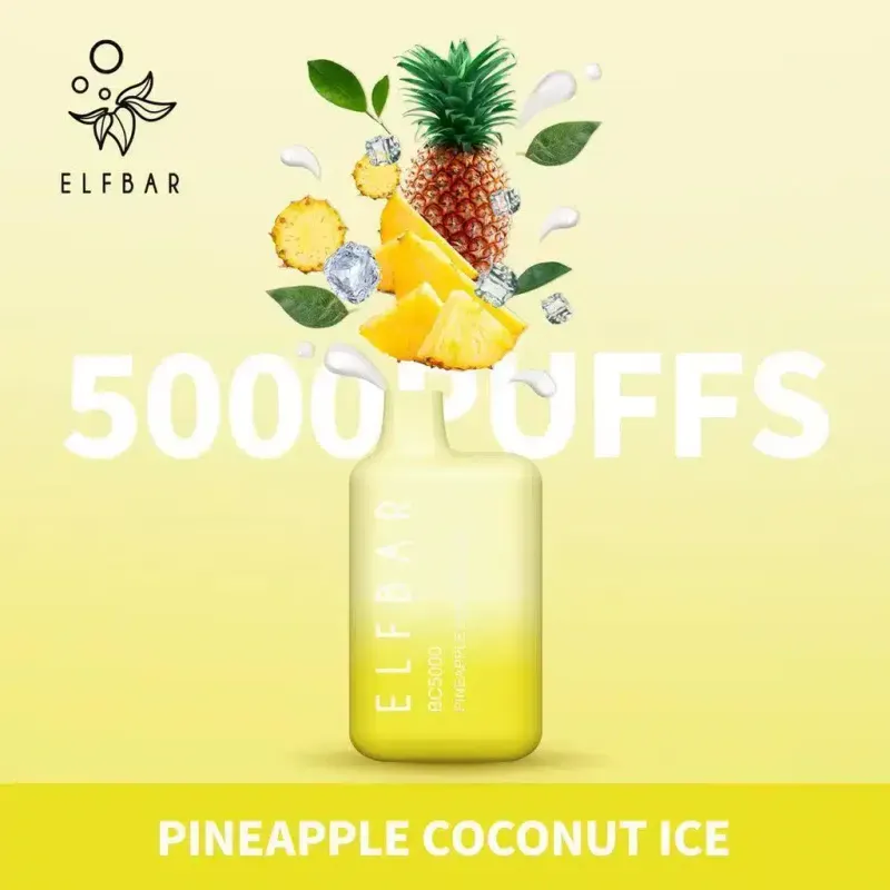 Elf Bar - Pineapple Coconut Ice (5000 Puffs)