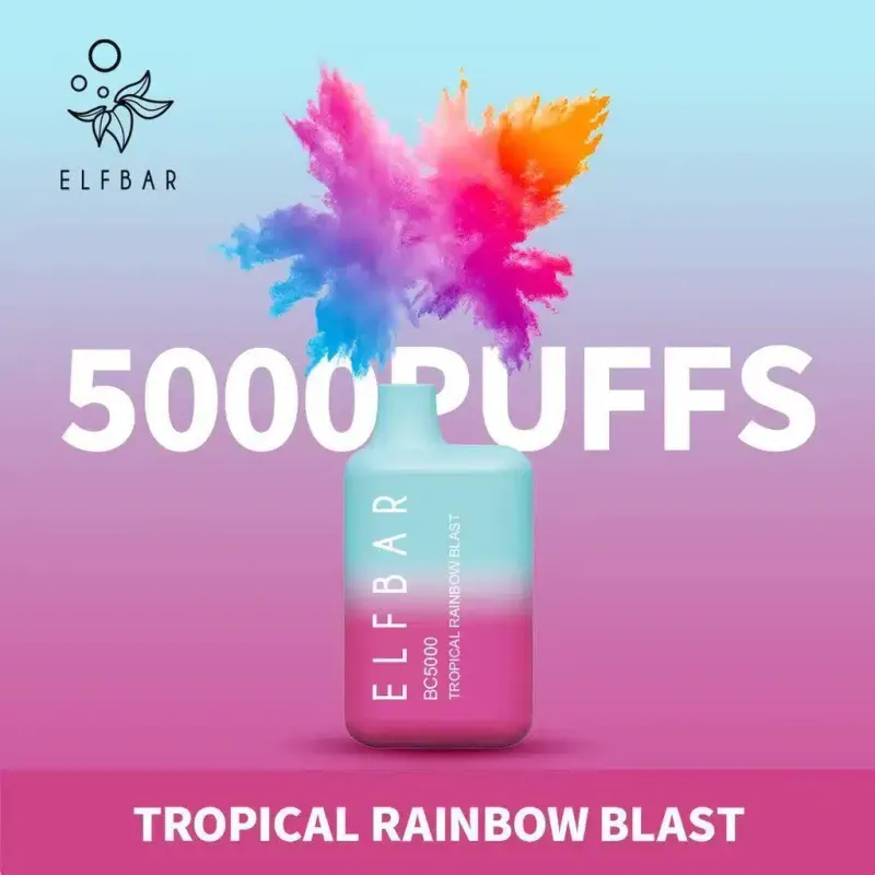 Elf Bar - Tropical Rainbow Blast (5000 Puffs)