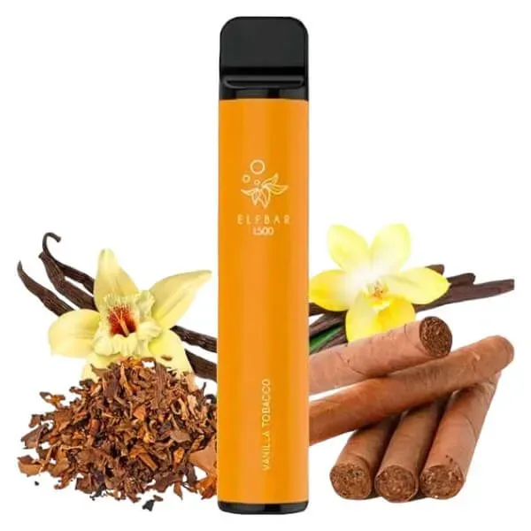 Elf Bar - Vanilla Tobacco (1500 Puffs)