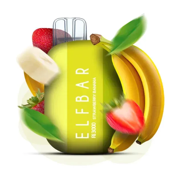 Elf Bar - Strawberry Banana (3000 Puffs)