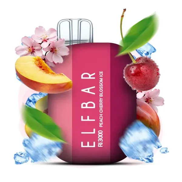 Elf Bar - Peach Cherry Blossom Ice (3000 Puffs)