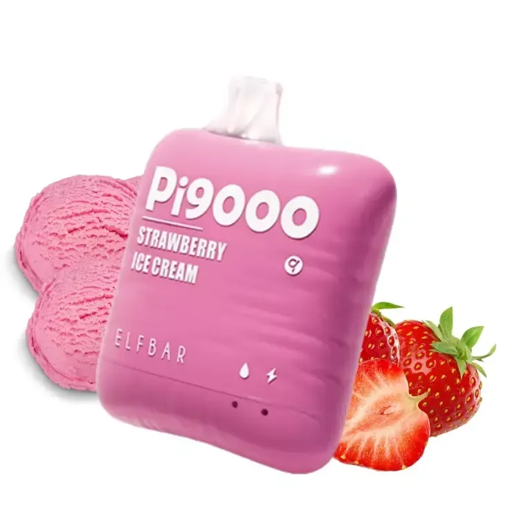 Elf Bar - Strawberry Ice Cream (9000 Puffs)