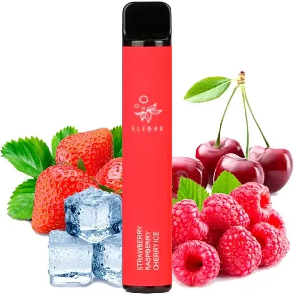 Elf Bar - Strawberry Raspberry Cherry Ice (1500 Puffs - Mono)