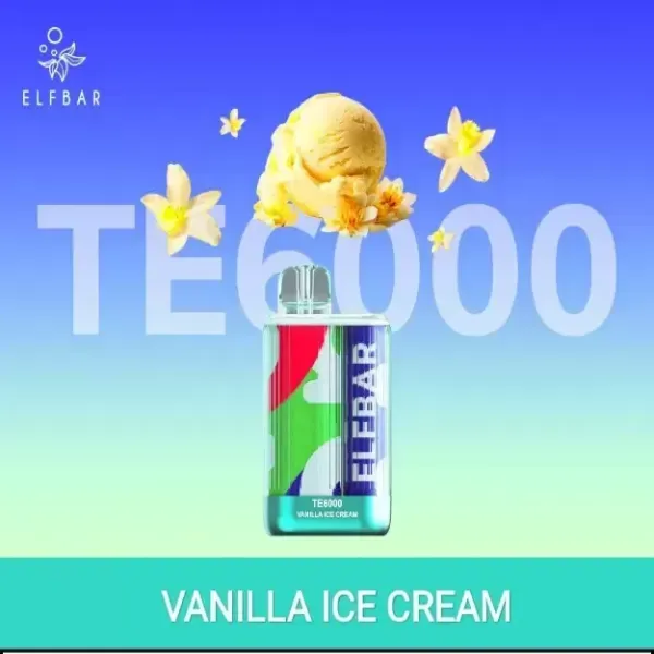 Elf Bar - TE Vanilla ice cream (6000 Puffs)