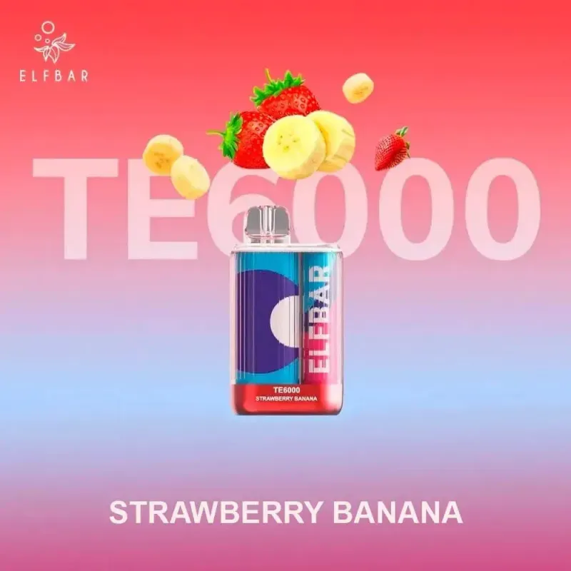 Elf Bar - TE Strawberry Banana (6000 Puffs)