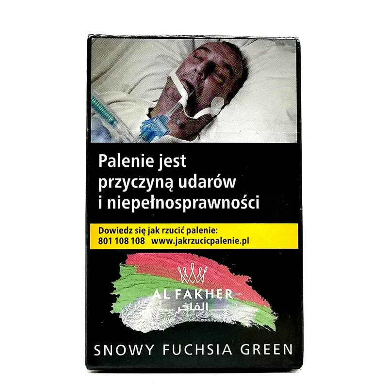 Al Fakher - Snowy Fuchsia Green (50g)