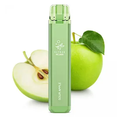 Elf Bar - Sour Apple (1800 Puffs)