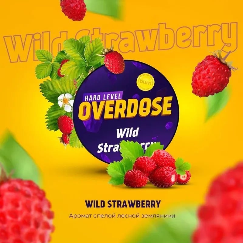 Overdose - Wild Strawberry (100g)
