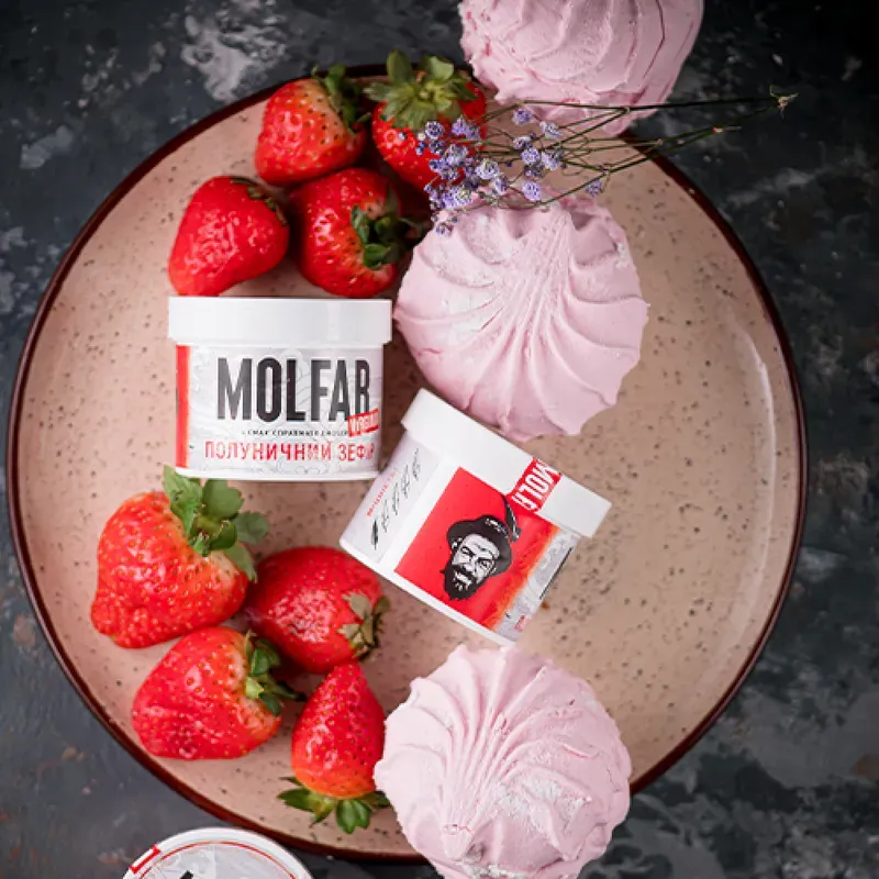 Molfar - Strawberry Marshmallow (Virginia - 100g)