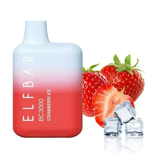 Elf Bar - BC Strawberry Ice (3000 Puffs - Mono)