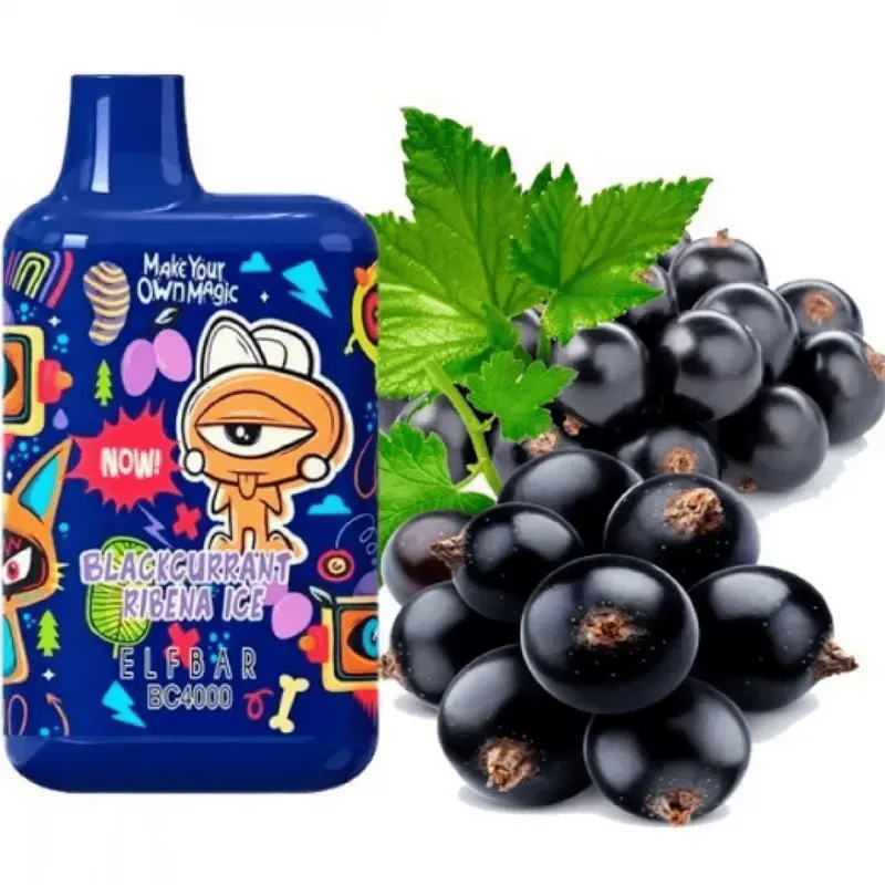 Elf Bar - BC Blackcurrant Ribena Ice (4000 Puffs - Limited)