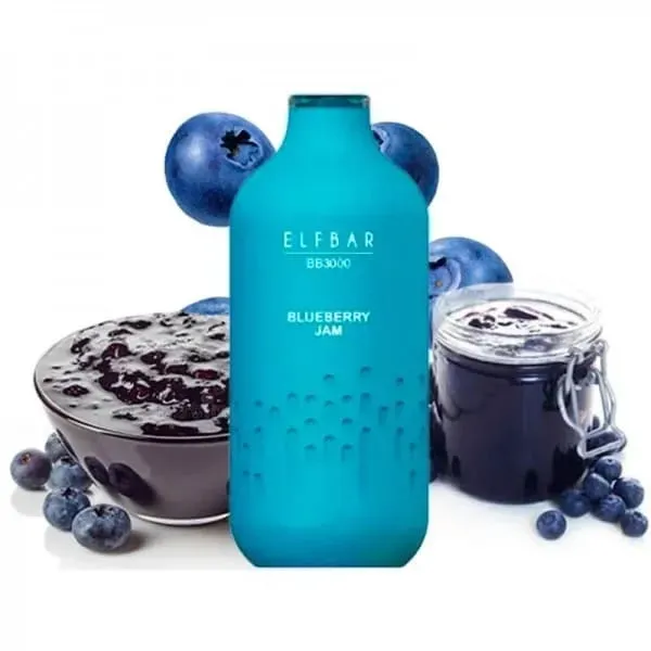 Elf Bar - BB Blueberry Jam (3000 Puffs - Mono)