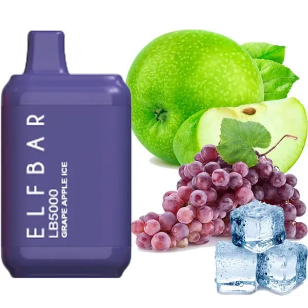 Elf Bar - LB Grape Apple Ice (5000 Puffs - Mono)