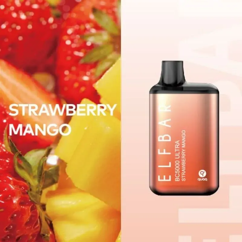 Elf Bar - BC Strawberry Mango (5000 Puffs - Ultra)