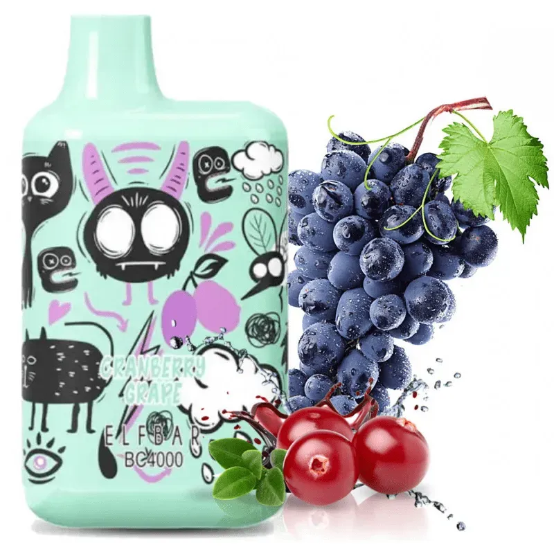 Elf Bar - BC Cranberry Grape (4000 Puffs - Limited)