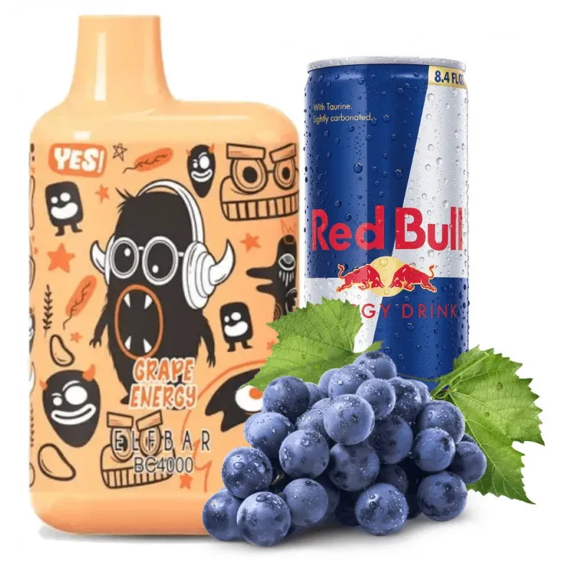 Elf Bar - BC Grape Energy (4000 Puffs - Limited)