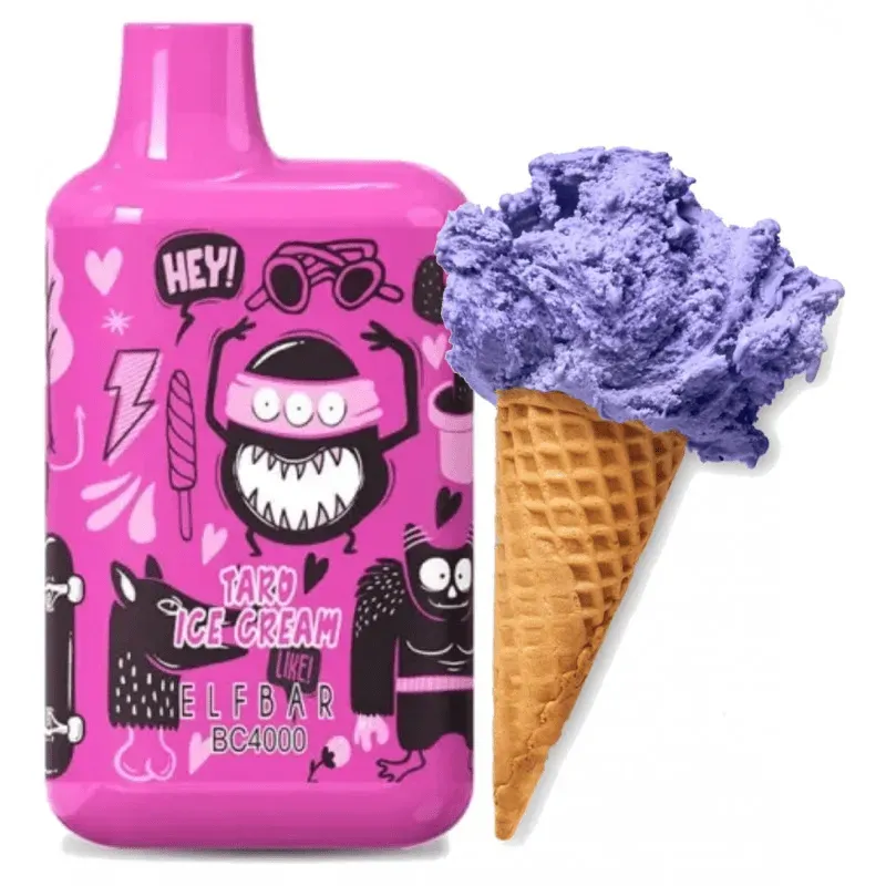Elf Bar - BC Taro Ice Cream (4000 Puffs - Limited)