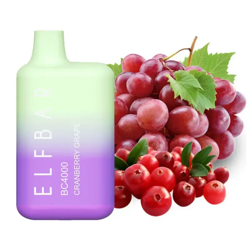 Elf Bar - BC Cranberry Grape (4000 Puffs - Mono)