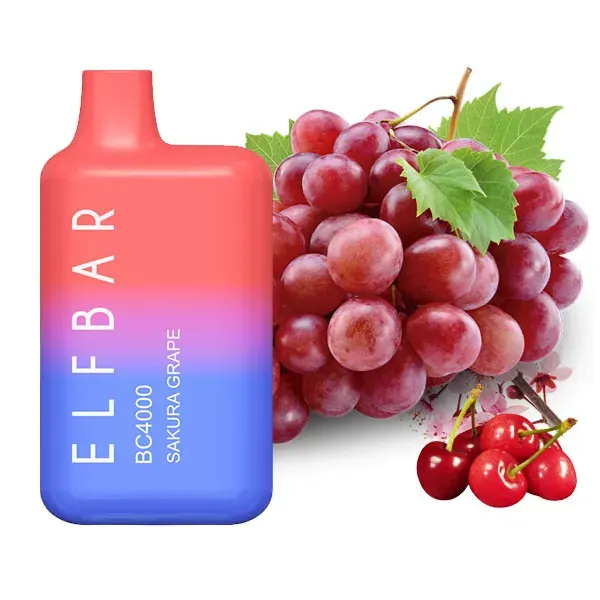 Elf Bar - BC Sakura Grape (4000 Puffs - Mono)