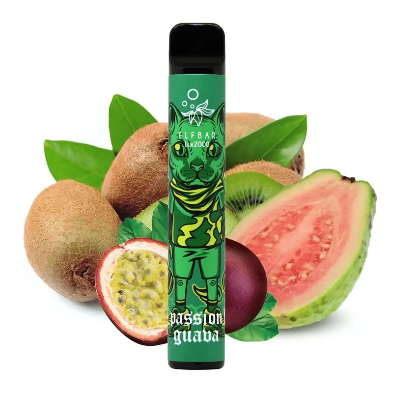 Elf Bar - Kiwi Passion Fruit Guava (2000 Puffs - Lux)