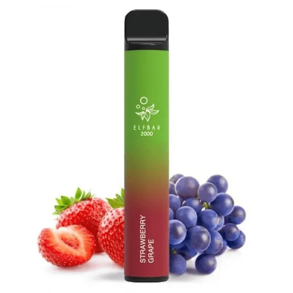 Elf Bar - Strawberry Grape (2000 Puffs - Mono)