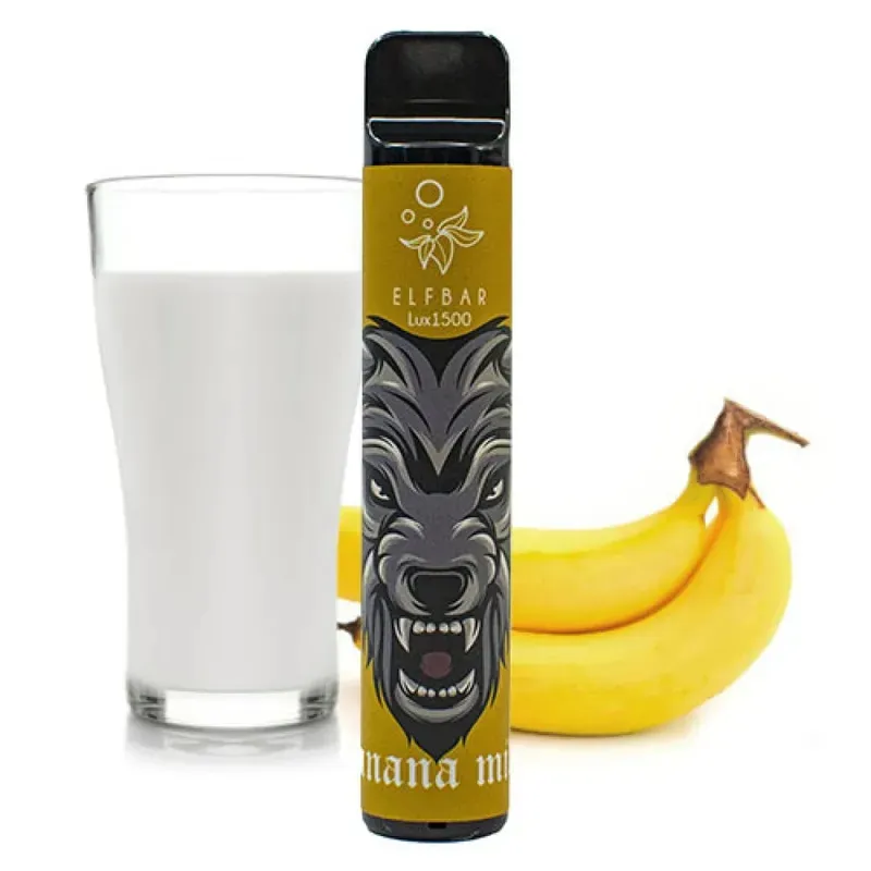 Elf Bar - Banana Milk (1500 Puffs - Lux)