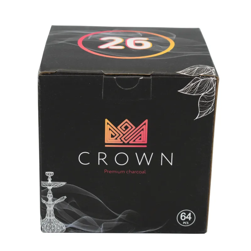 Crown - Coconut Charcoal (26mm - 1000g)