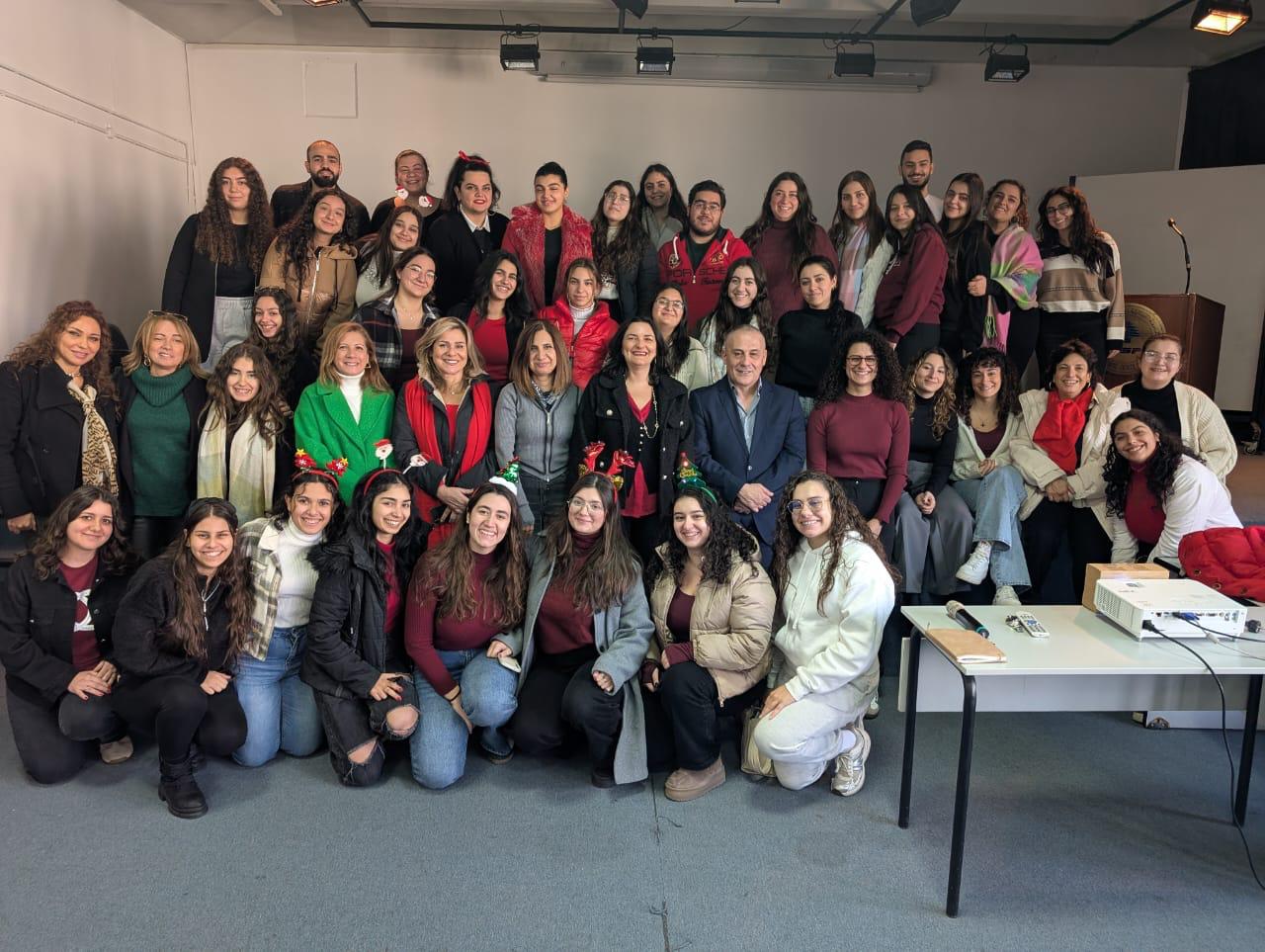 Blog Post Image كفوري وصليبا مع الطلاب