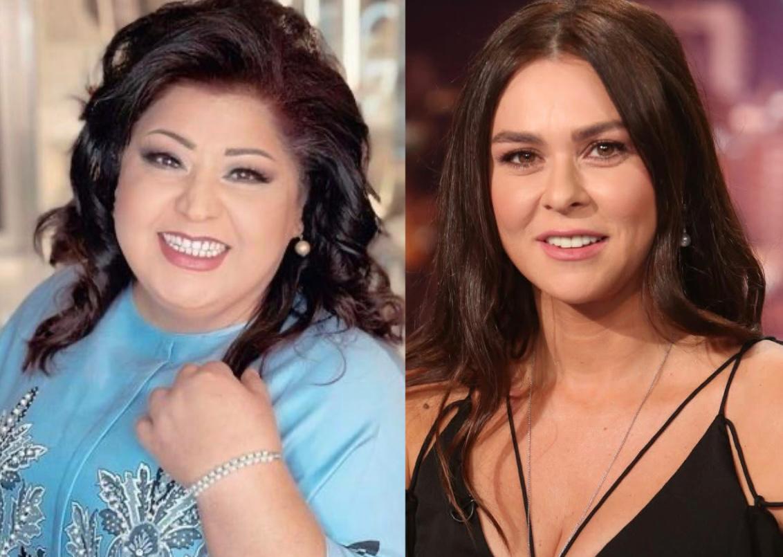 Blog Post Image النجمة ⁧‫كارول الحاج‬⁩ والنجمة ⁧‫ليليان نمري