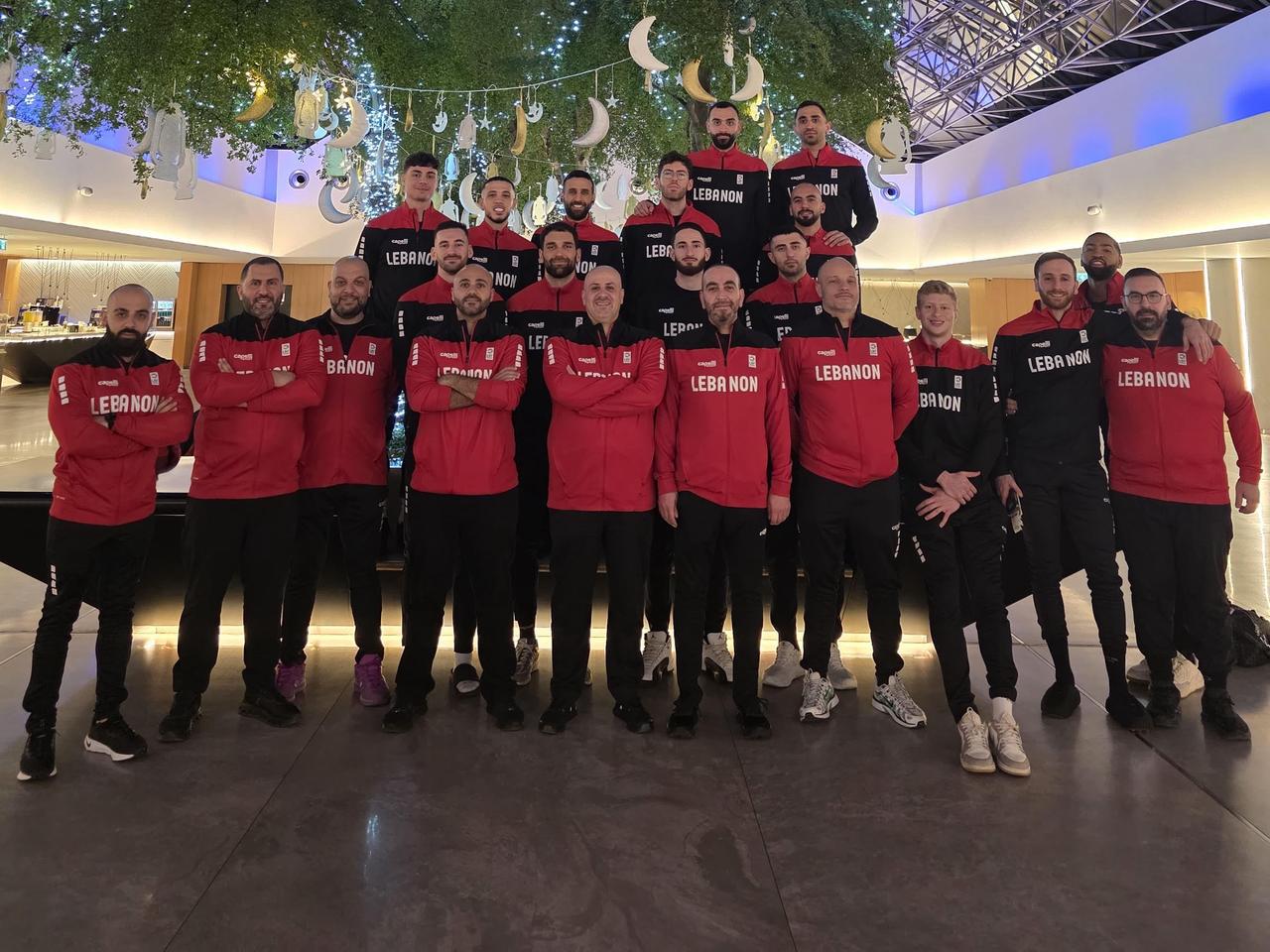 Blog Post Image بعثة منتخب لبنان بكرة السلة في مطار رفيق الحريري الدولي