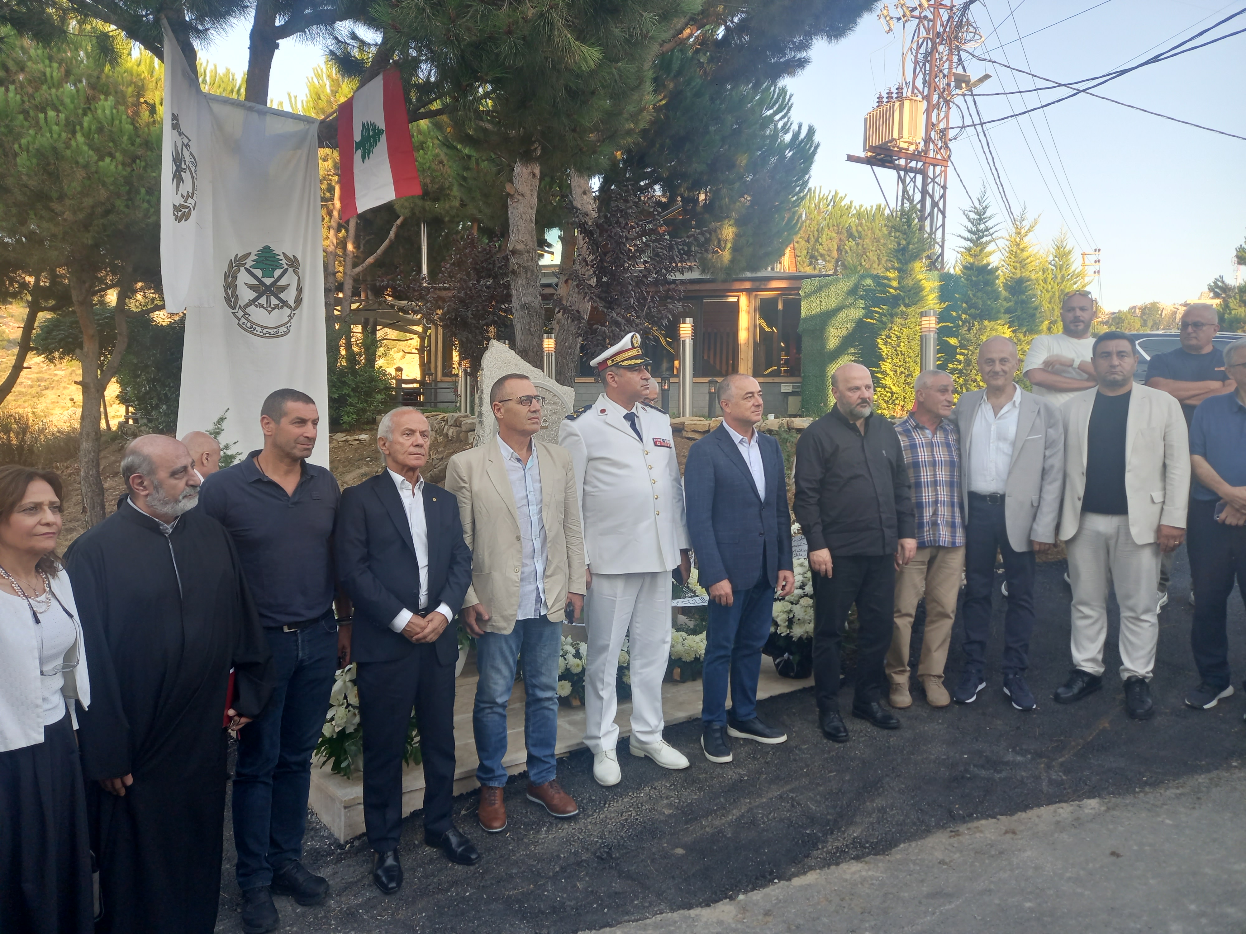Blog Post Image من حفل إطلاق اسم الشهيد على شارع في المروج، لبنان