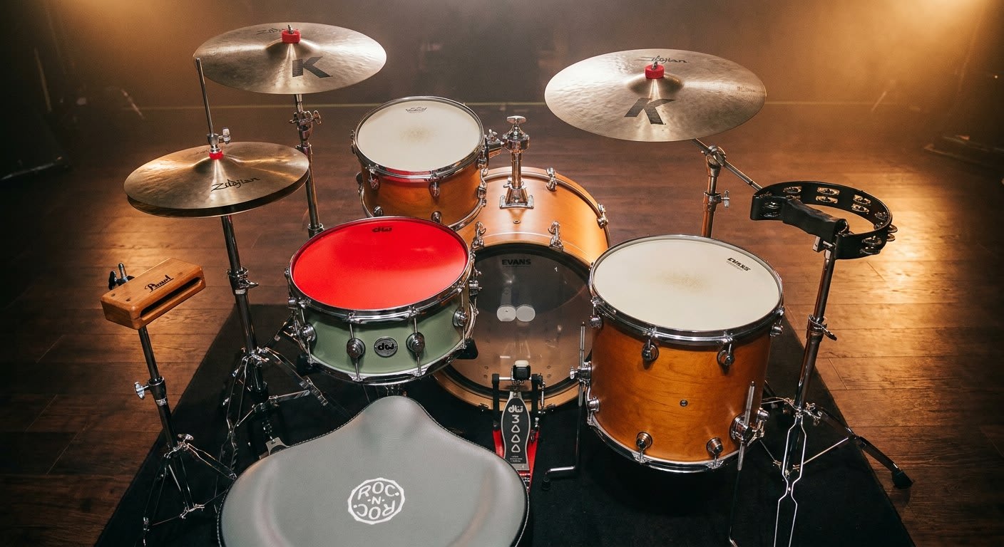 Yamaha Tour Custom drum kit