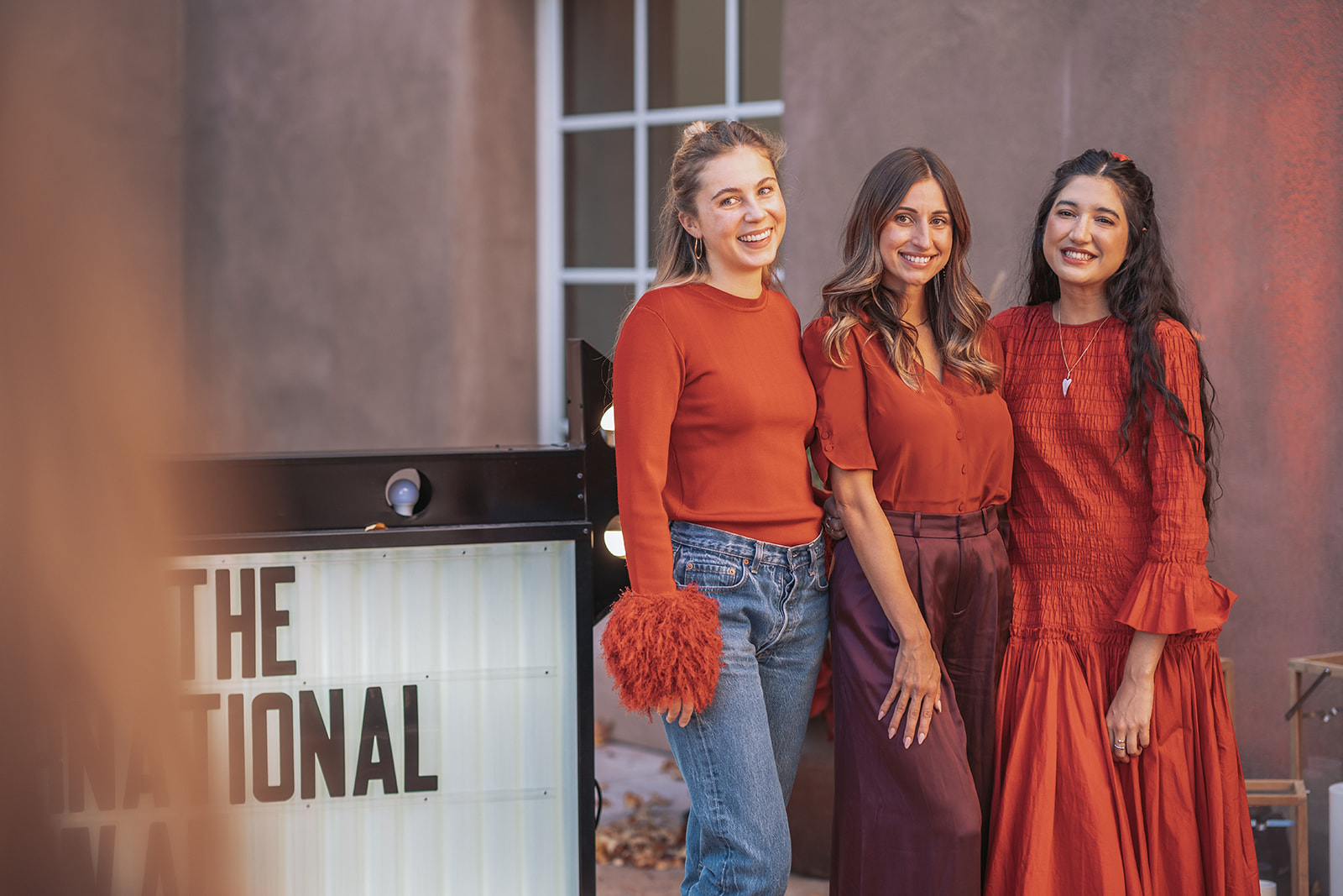 Corporate retreat presenter speaking to a group indoors
