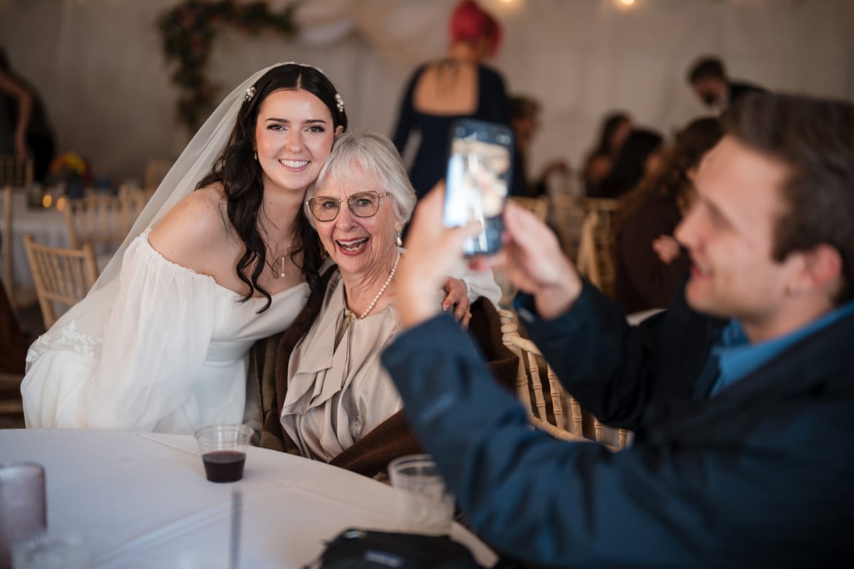 Wedding party candid moment — Casey Addason Photography