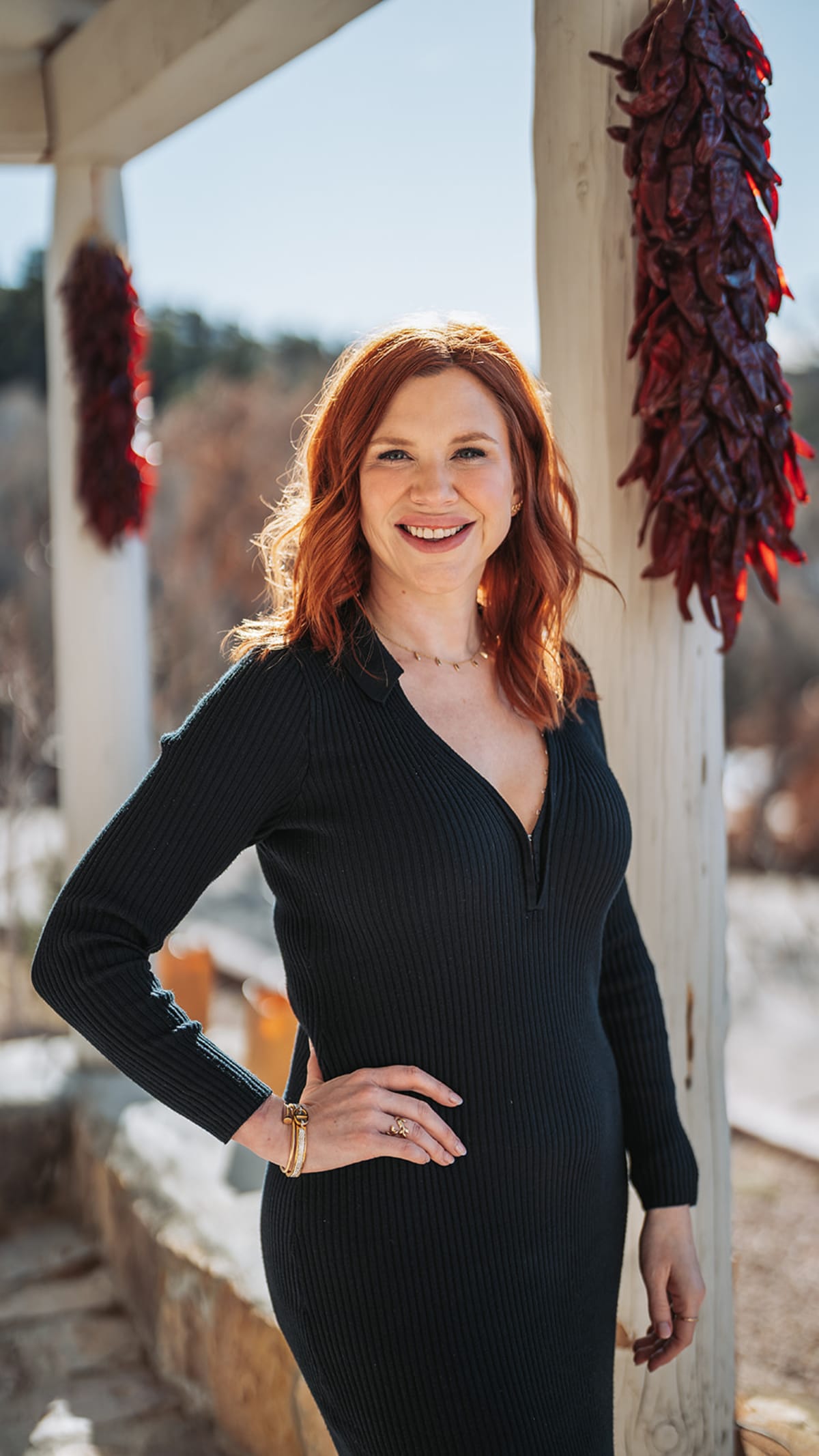 Bishop's Lodge wedding ceremony Santa Fe — Casey Addason Photography