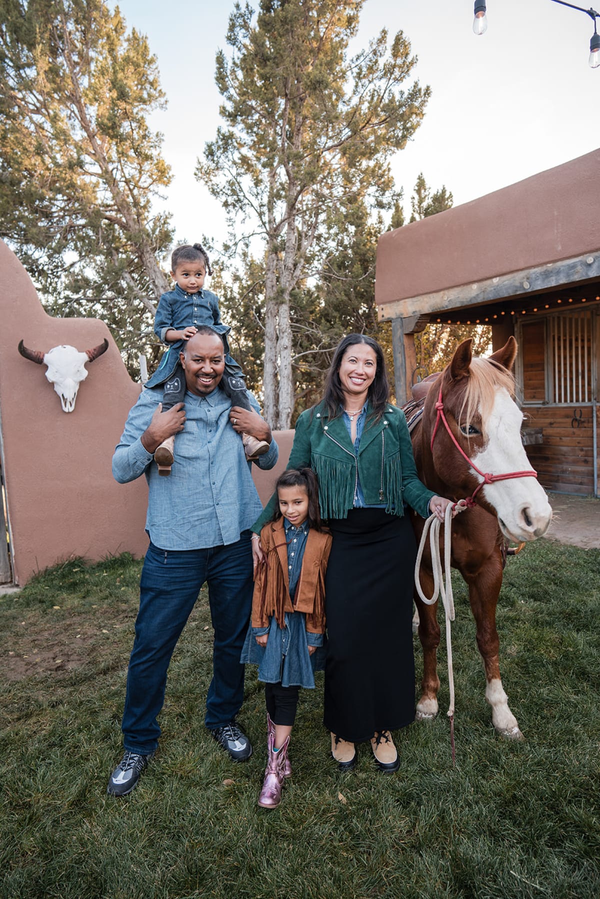 Family portrait session in Santa Fe, New Mexico — Casey Addason Photography
