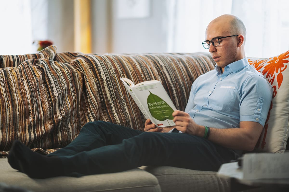 Relaxed headshot session direction — Casey Addason Photography, Santa Fe