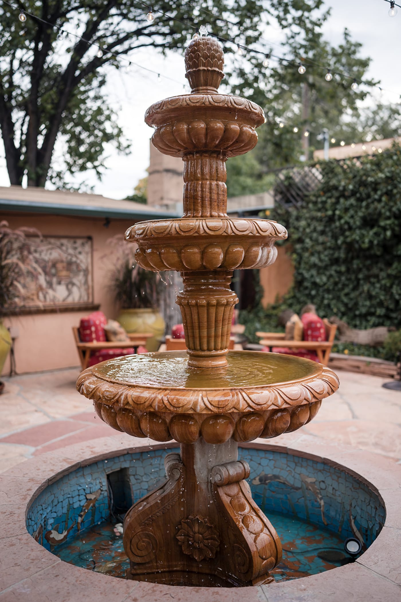 Candid corporate event photography — guests mingling at Santa Fe venue, Casey Addason Photography